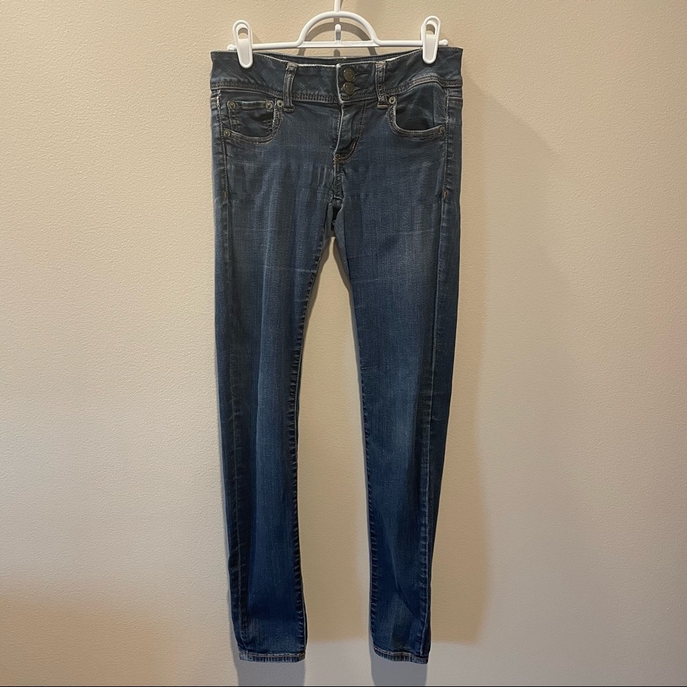 American Eagle Low Rise Skinny Jeans
